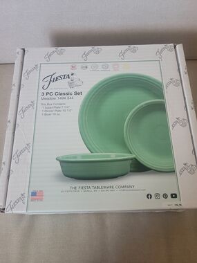Fiesta Meadow Green 3-Piece Classic Set